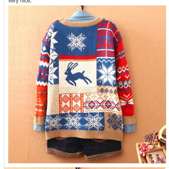Rabbit Star Knit Sweater - Picture 6 of 6
